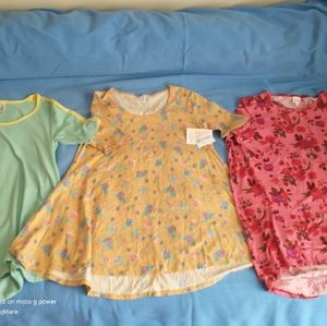 Lularoe XS Lot- 2 Perfect Ts (one NWT), one Irma